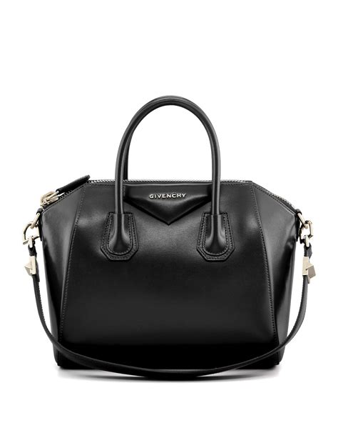 givenchy mini smooth calf|Small Antigona bag in Box leather .